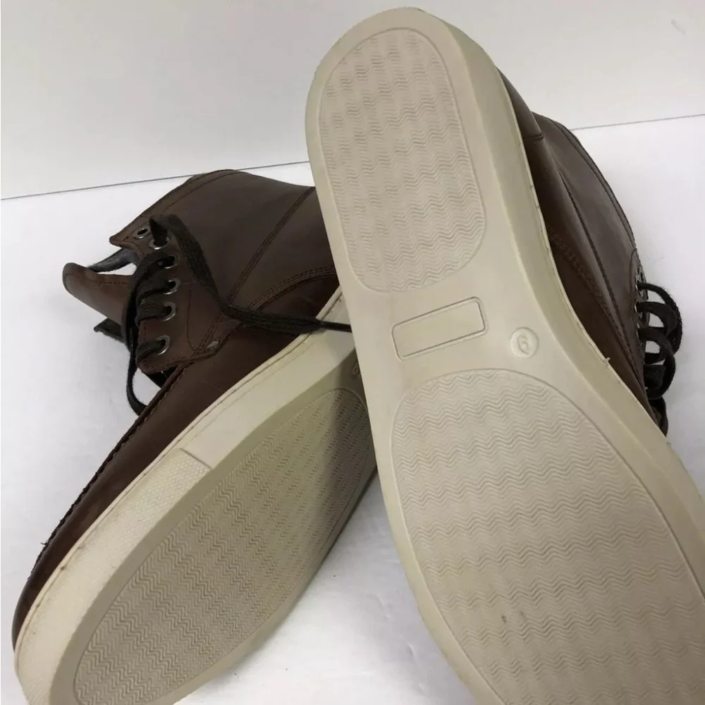 Robert Wayne Men's Dawson Chukka Boot Dark Brown Size 9 M
